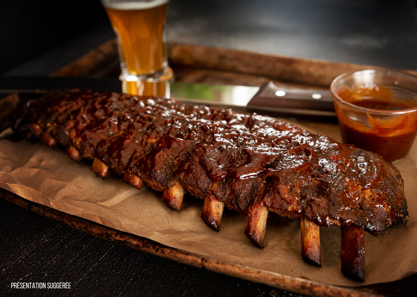 Côtes Levées de Porc fumées