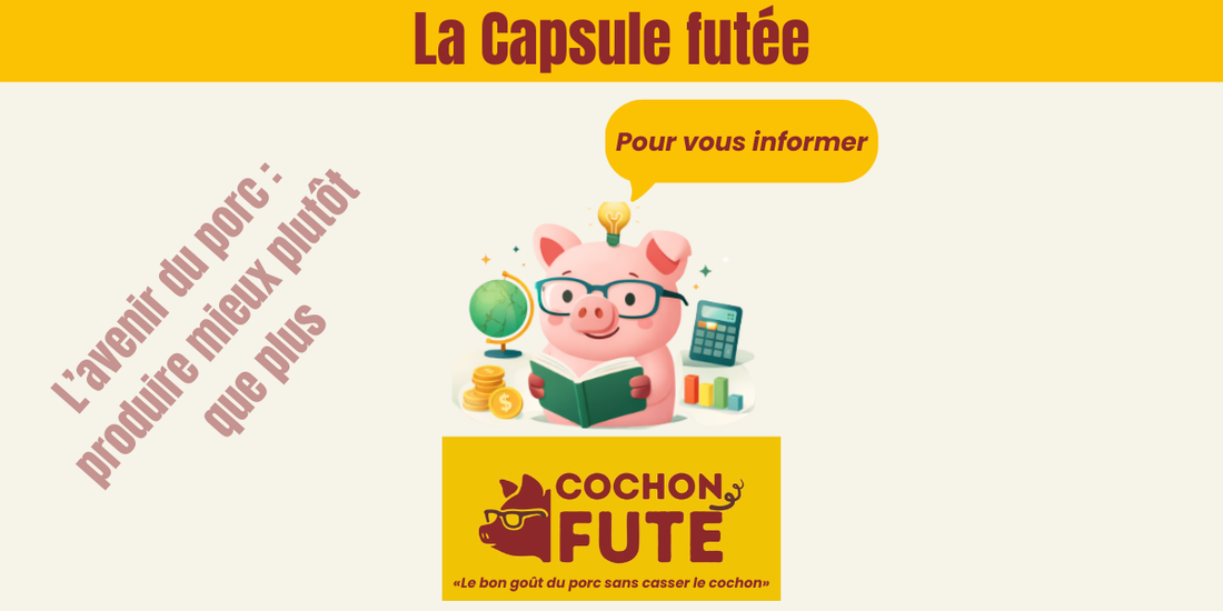 L’avenir du porc : produire mieux plutôt que plus