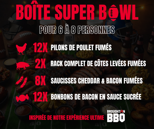 Boîte Superbowl - Expérience ultime BBQ