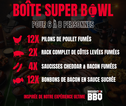 Boîte Superbowl - Expérience ultime BBQ