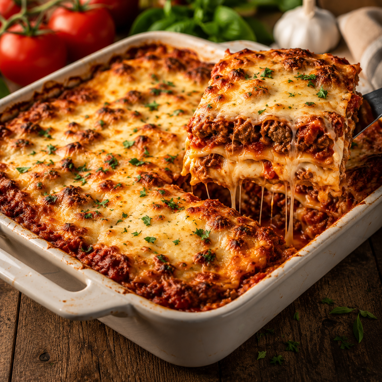 Lasagne à la viande - Cochon Futé