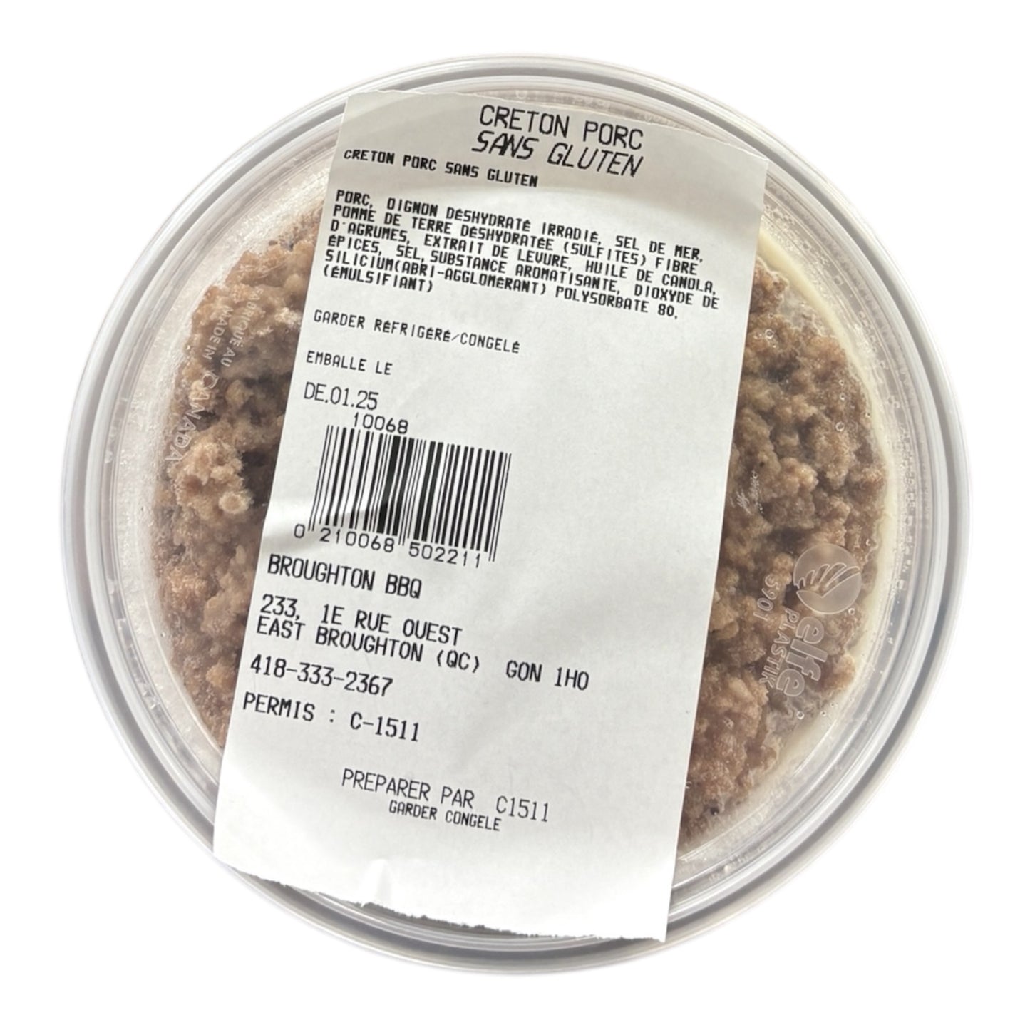 Creton de porc maison 250 G