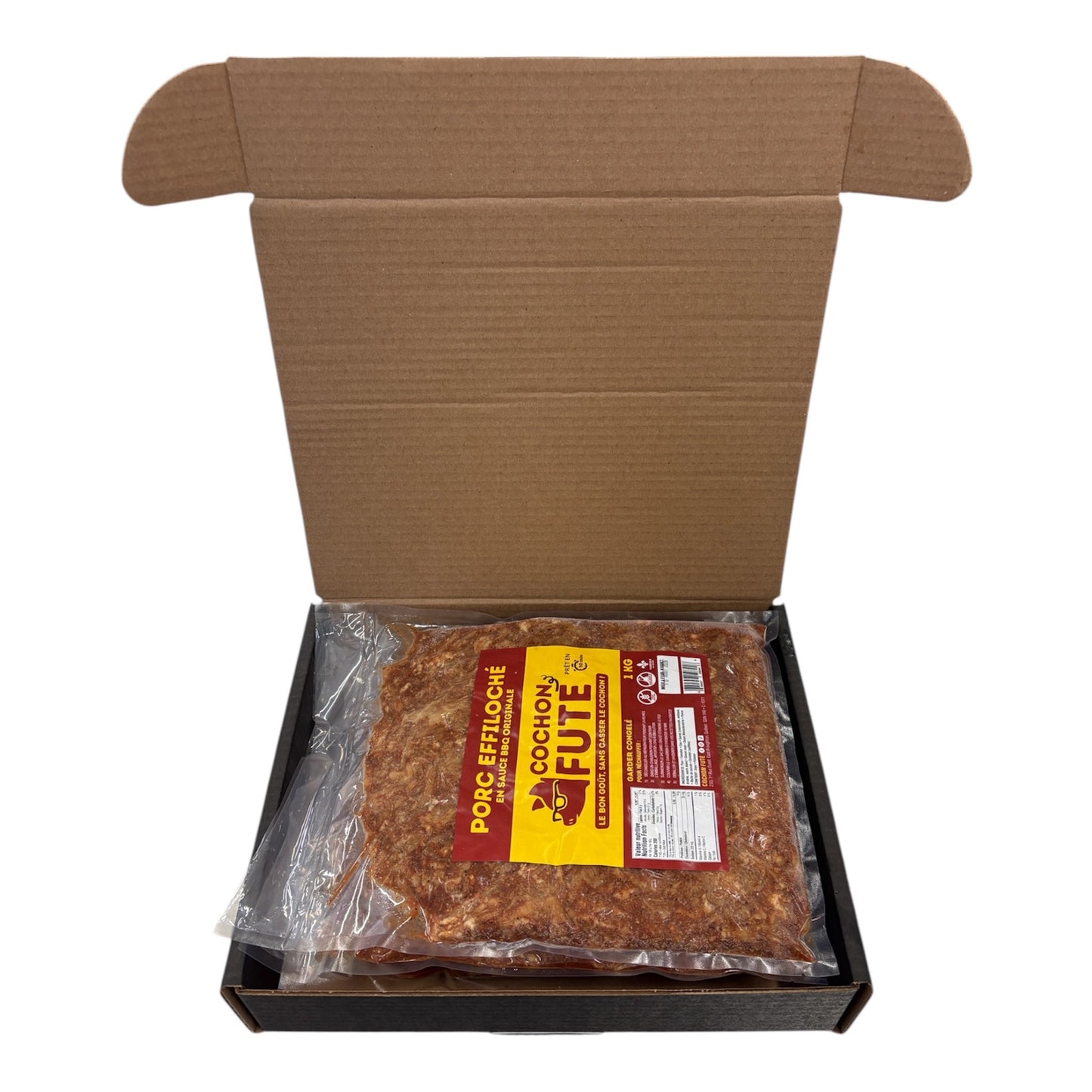 Porc effiloché sans gluten 4 x 1 KG