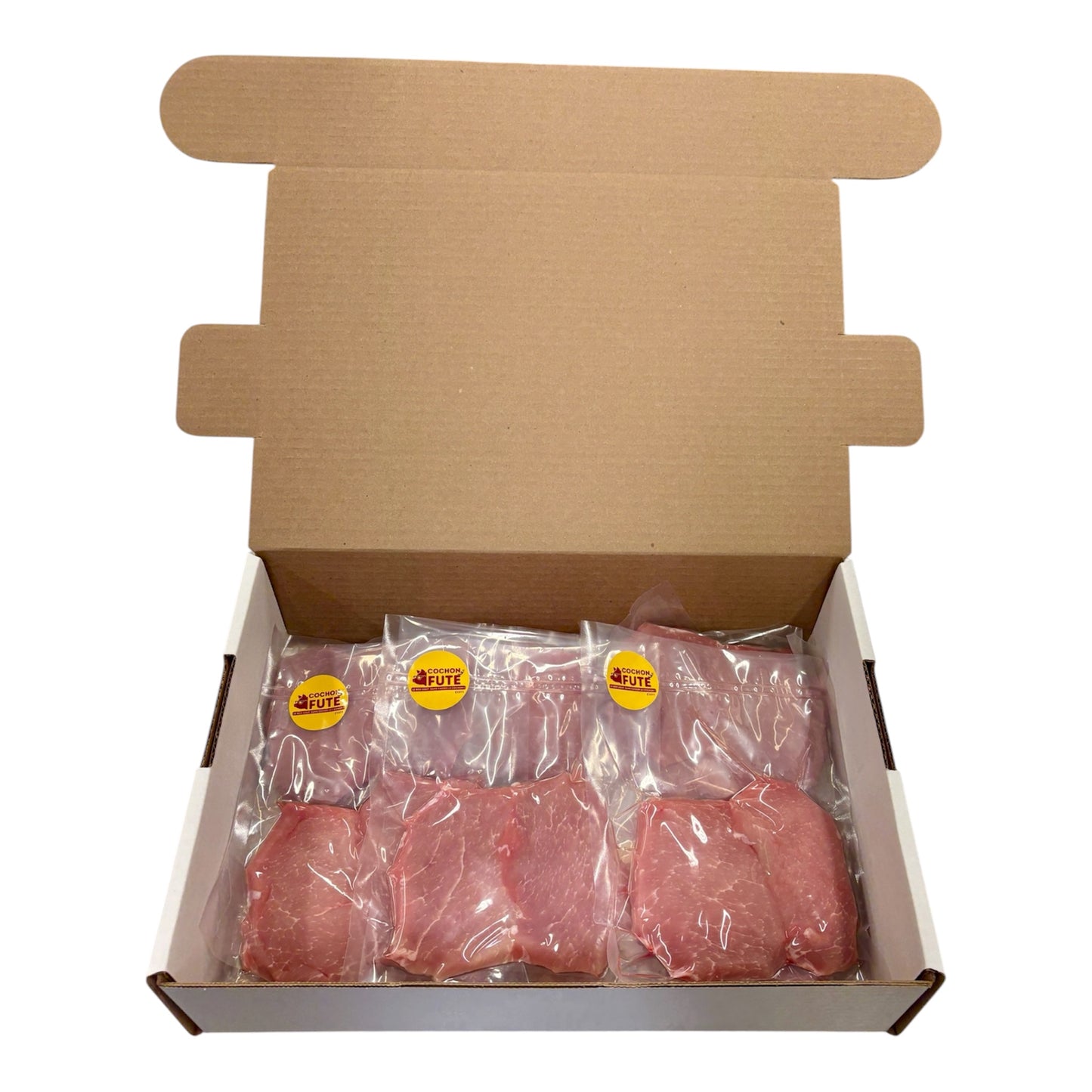 Côtelettes de porc - nature