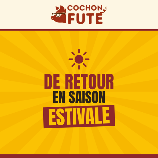 Tournedos de porc bardé de bacon - Saveurs variées (2.4kg)